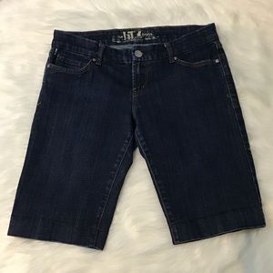 !it Los Angeles Jean Denim Bermuda Shorts, Sz 30